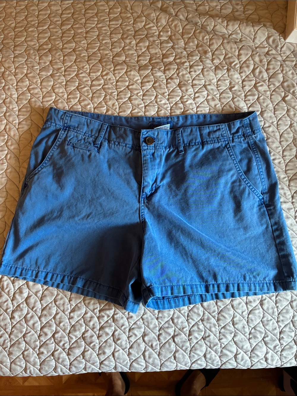 Merona Casual Women's Blue Cotton Shorts
